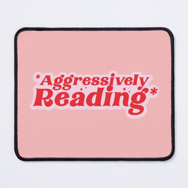 Item preview, Aggressively Reading designed and sold by Portoricat.