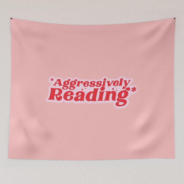 Item preview, Aggressively Reading designed and sold by Portoricat.