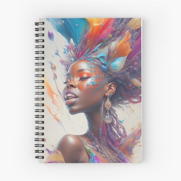 Item preview, African Queen Splash Art designed and sold by HoseasArt.