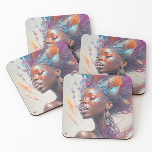 Item preview, African Queen Splash Art designed and sold by HoseasArt.