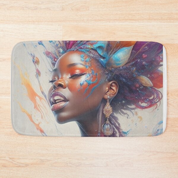 Item preview, African Queen Splash Art designed and sold by HoseasArt.