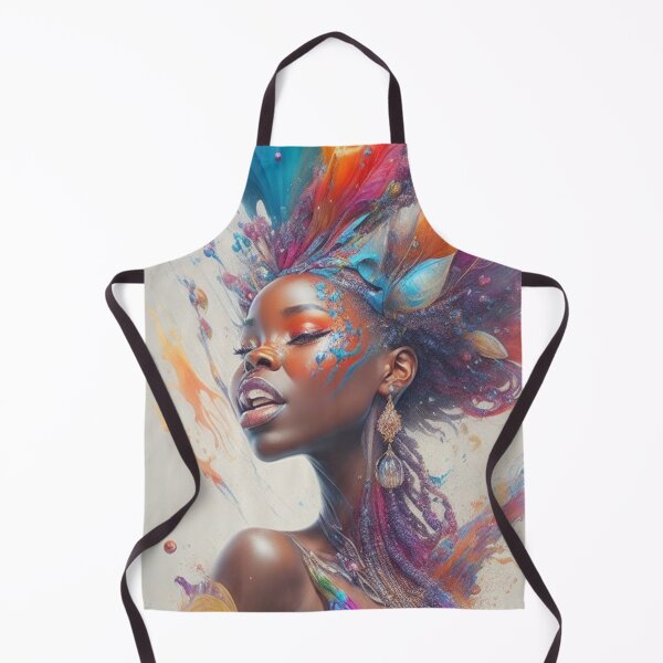 Item preview, African Queen Splash Art designed and sold by HoseasArt.