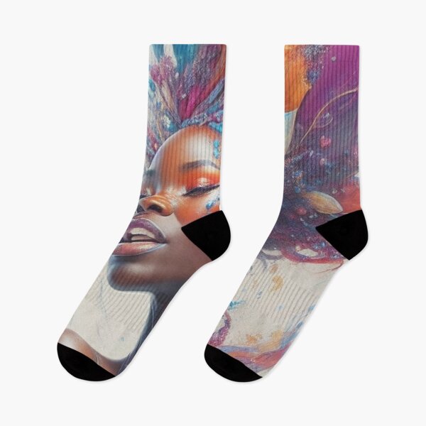 Item preview, African Queen Splash Art designed and sold by HoseasArt.