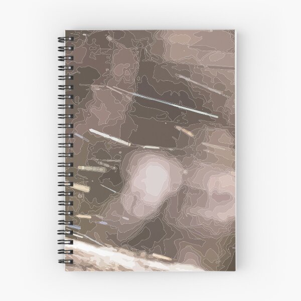 Item preview, brown abstract smudges pattern designed and sold by SunGraphicArt.