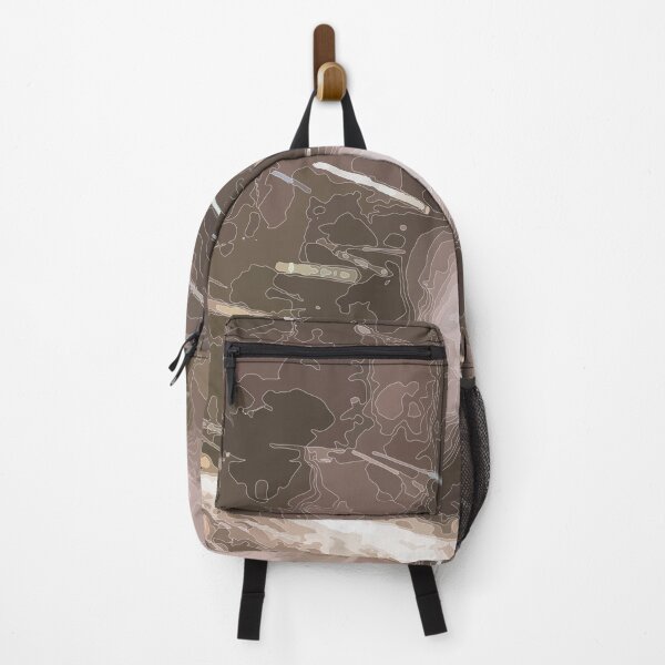 Item preview, brown abstract smudges pattern designed and sold by SunGraphicArt.