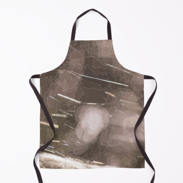 Item preview, brown abstract smudges pattern designed and sold by SunGraphicArt.