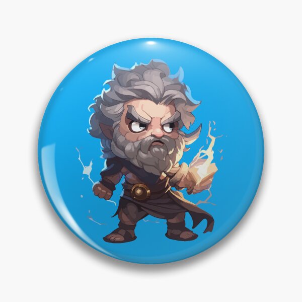 Artikelvorschau, Chibi Pantheon Collection: Zeus God of Thunder entworfen und verkauft von Arncil.