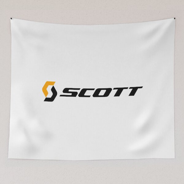 Item preview, simple orange black scott bike logo designed and sold by rockyrewelle.