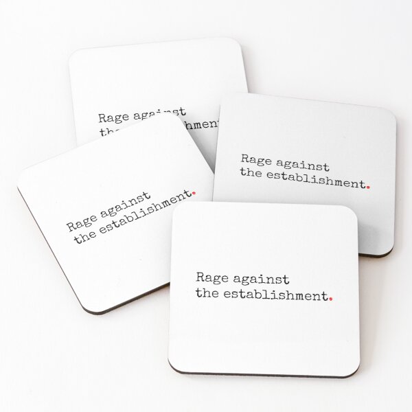 Item preview, Rage Against The Establishment designed and sold by SW-WordWarThree.