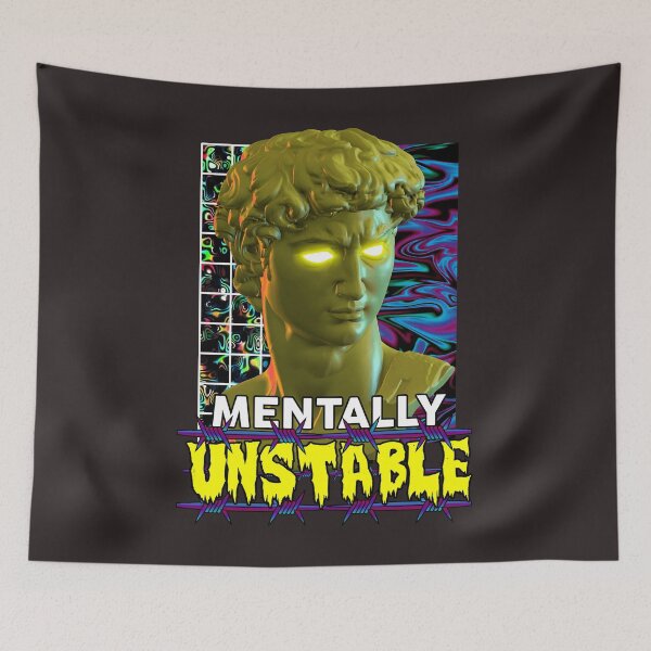 Item preview, Mentally Unstable (Yellow Variant) designed and sold by danylucker.
