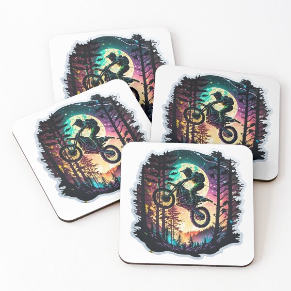 Item preview, MIDNIGHT Dirtbike rider designed and sold by YammsDesign.