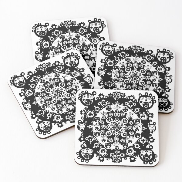 Item preview, Mandala 1 in black designed and sold by MobsProject.