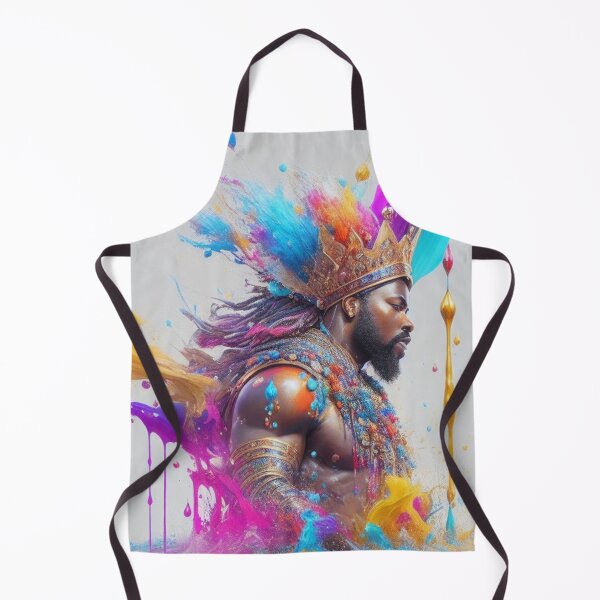 Item preview, Strong African King Splash Art designed and sold by HoseasArt.