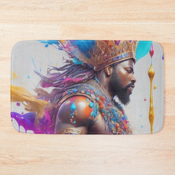 Item preview, Strong African King Splash Art designed and sold by HoseasArt.