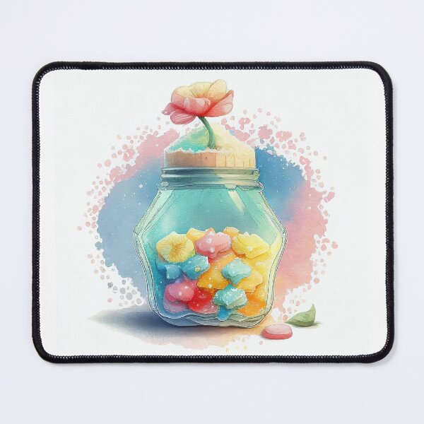Item preview, Sugar and flower watercolor design designed and sold by Boricson.
