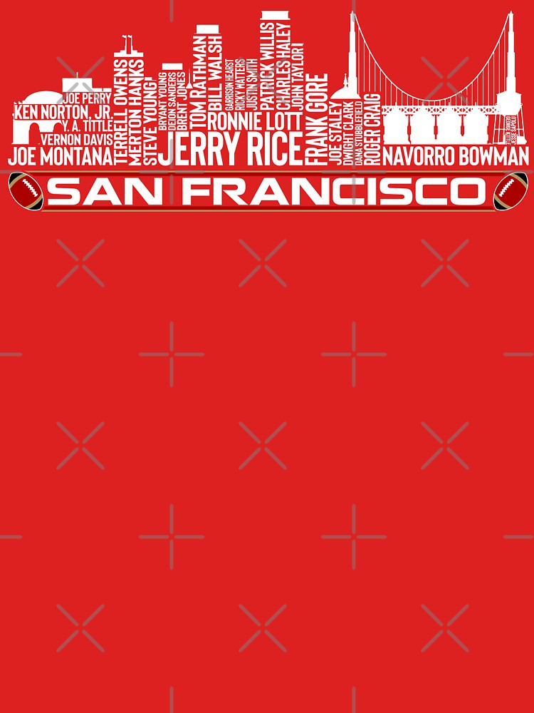 San Francisco Giants Football Legends T-Shirt - TeeNavi
