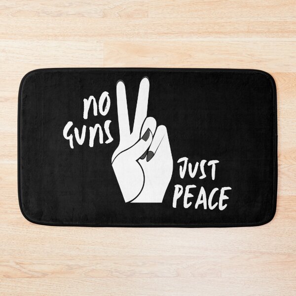 Item preview, No Guns Just Peace designed and sold by StickerSparkle.