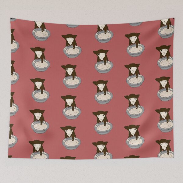Item preview, Baby cat drinking milk designed and sold by personpotato.