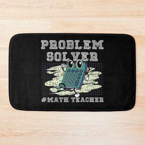 Item preview, PROBLEM SOLVER #MATH TEACHER - FUNNY MATH designed and sold by KatisDesign.