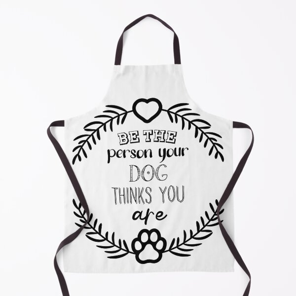 Item preview, "Be the person your dog thinks you are" - beautiful quote about dogs designed and sold by Jenson Major.