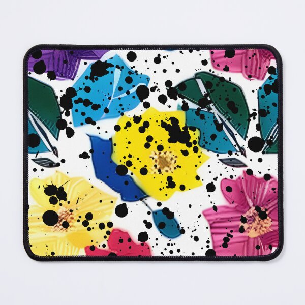 Item preview, Abstract Floral Paint Splatter designed and sold by calibrit.