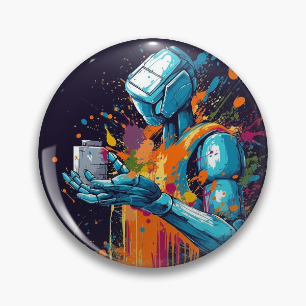 Artikelvorschau, Robo-Kunst entworfen und verkauft von paulstamp.