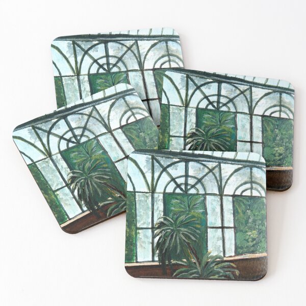 Item preview, Escape to a tranquil oasis | Botanical garden | Plants in greenhouse designed and sold by Sicilian-art.