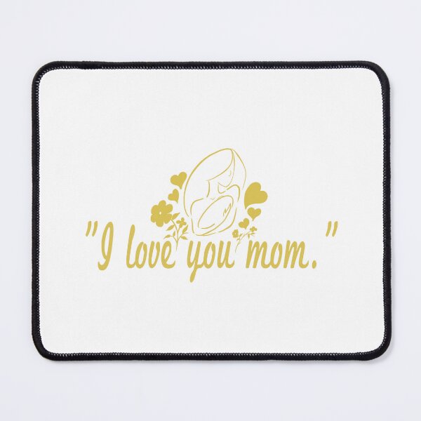 Item preview, I love you mom gold designed and sold by Chaoticzarts.