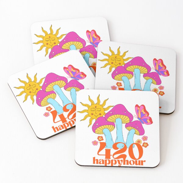 Item preview, 420 HAPPY HOUR-bright and pop illustration designed and sold by digitalsbyannnn.