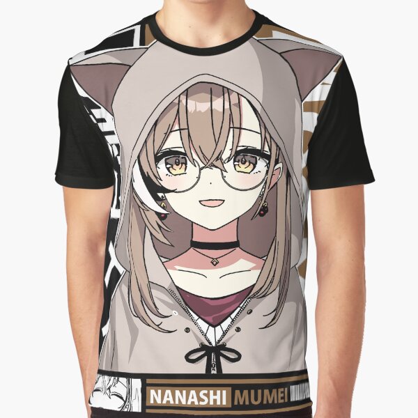 Item preview, Nanashi Mumei with Hoodie designed and sold by UDTee.
