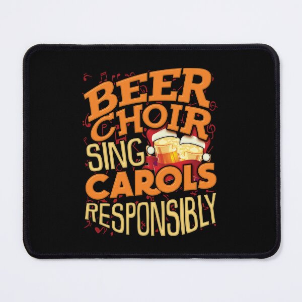 Item preview, Sing Responsibly with Beer Choir | Funny Craft Beer Christmas Design designed and sold by Dancing Dolphin Crafts.