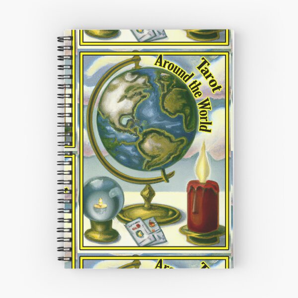 Item preview, 'Tarot Around the World' Tarot and Travel - Oil Painting Design  designed and sold by Ridiculam Toga.