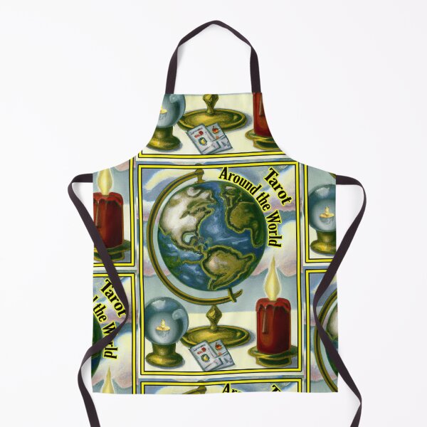 Item preview, 'Tarot Around the World' Tarot and Travel - Oil Painting Design  designed and sold by Ridiculam Toga.