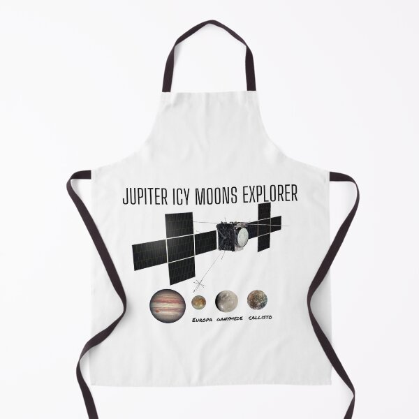 Item preview, JUICE Mission by ESA: Show Your Support for Jupiter Icy Moons Exploration by ESA - Perfect for Astronomers, Physicists, Teachers, Space Enthusiasts, and Science Lovers designed and sold by marboywonderboy.