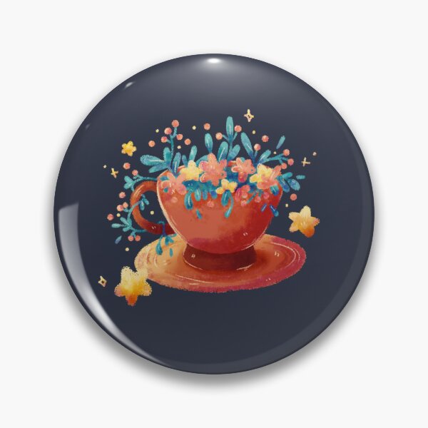 Item preview, Flower cup designed and sold by Lanu-draws.