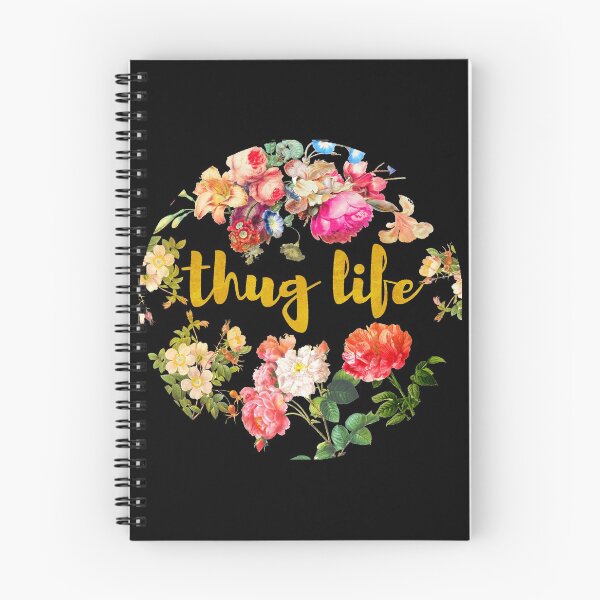 Item preview, Thug Life - Floral Swag designed and sold by thedangernoodle.