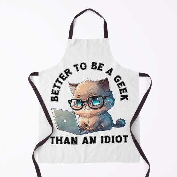 Item preview, Better To Be A Geek Than An Idiot designed and sold by TheAnimalZ00.