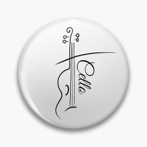 Item preview, Cello minimalist designed and sold by piesdesignart.