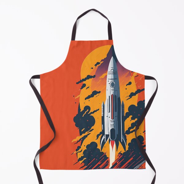 Item preview, Rocket Launch | Vector Art | Retro designed and sold by Sidewinder82.
