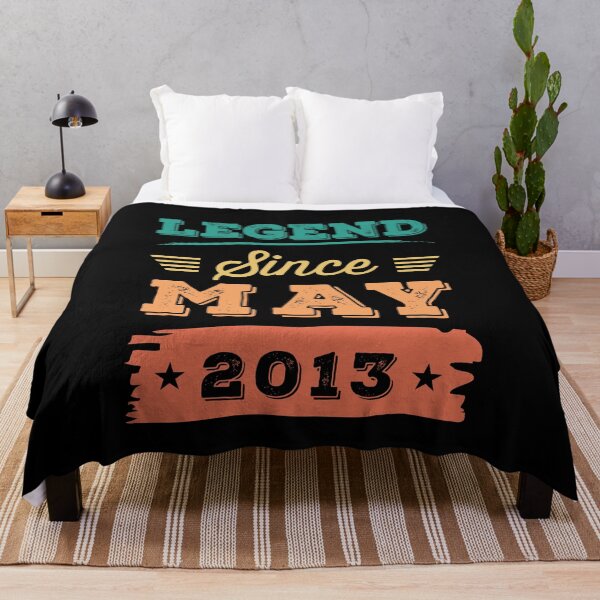 Item preview, Legend Since May 2013 birthday T-shirt designed and sold by Gerald Waters.