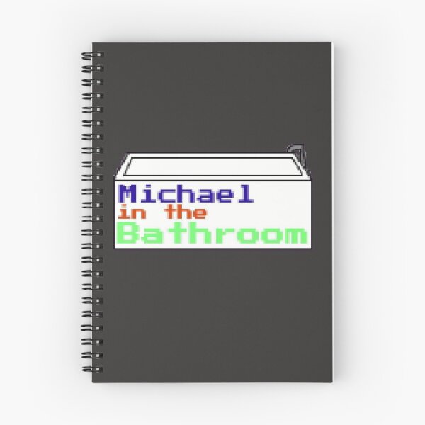 Item preview, BMC Michael In The Bathroom designed and sold by Mollie MacIlveen.