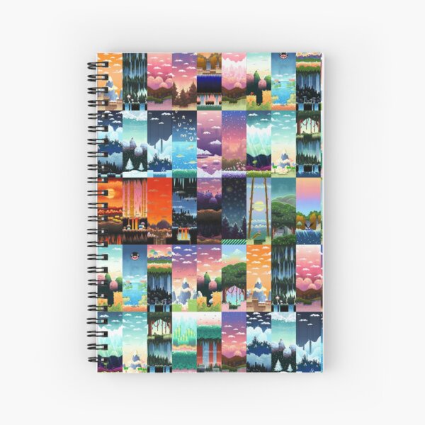 All Worlds Spiral Notebook