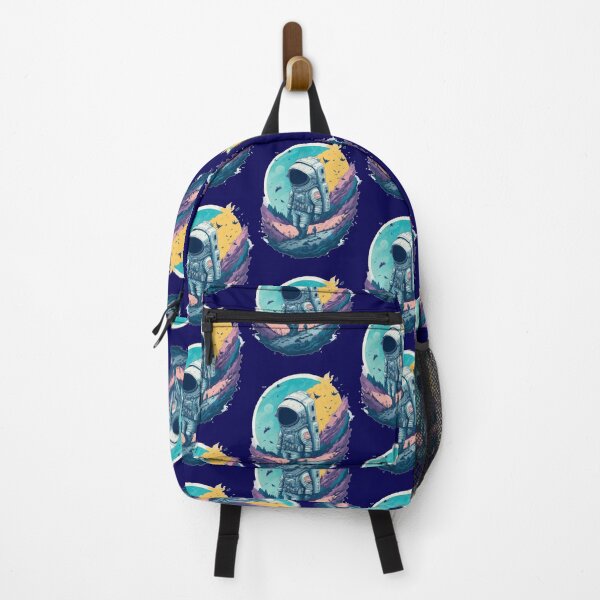 Item preview, Moonwalking Astronaut in Studio Ghibli Style - Fantasy Art Print designed and sold by MediaPOX.