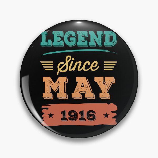Item preview, Legend Since May 2016 birthday T-shirt designed and sold by Gerald Waters.