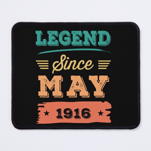 Item preview, Legend Since May 2016 birthday T-shirt designed and sold by Gerald Waters.