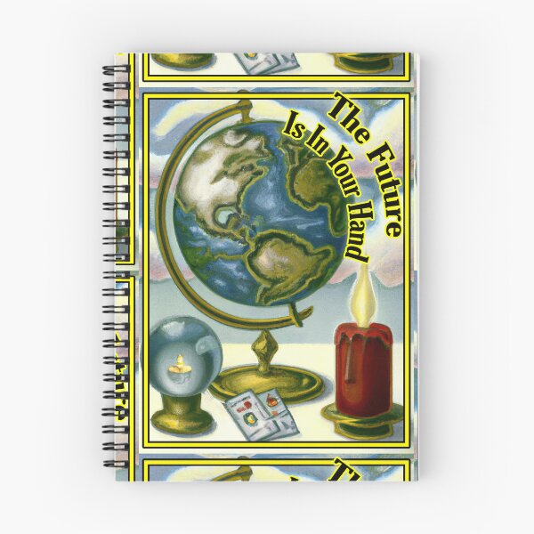 Item preview, 'The Future is in Your Hand' Tarot and Travel - Oil Painting Design  designed and sold by Ridiculam Toga.