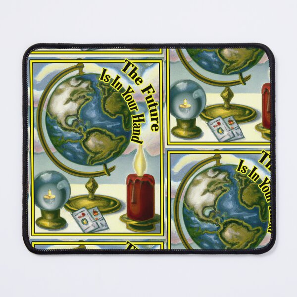 Item preview, 'The Future is in Your Hand' Tarot and Travel - Oil Painting Design  designed and sold by Ridiculam Toga.
