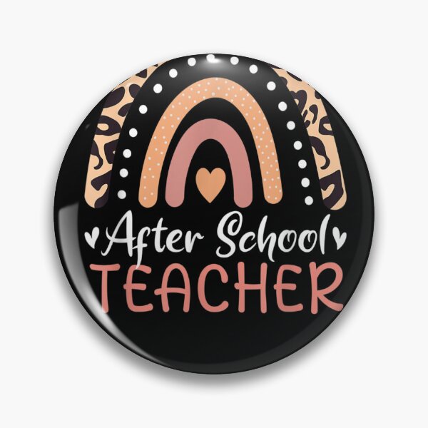 Item preview, after school teacher leopard rainbow designed and sold by shahrinbilie.