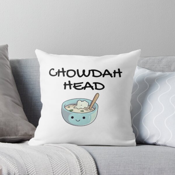 Item preview, Cute "Chowdah" (Chowder) Head Unisex T-Shirt - Embrace Your Love for Boston's Famous Dish designed and sold by EndlessTextures.