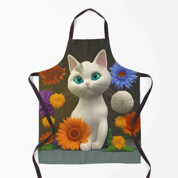 Item preview, Cat Flower 06 designed and sold by Camila Hamdan.